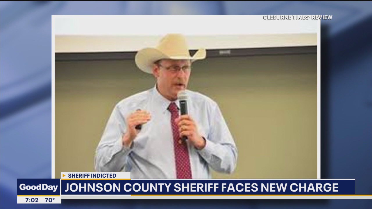 Johnson County sheriff faces new charge