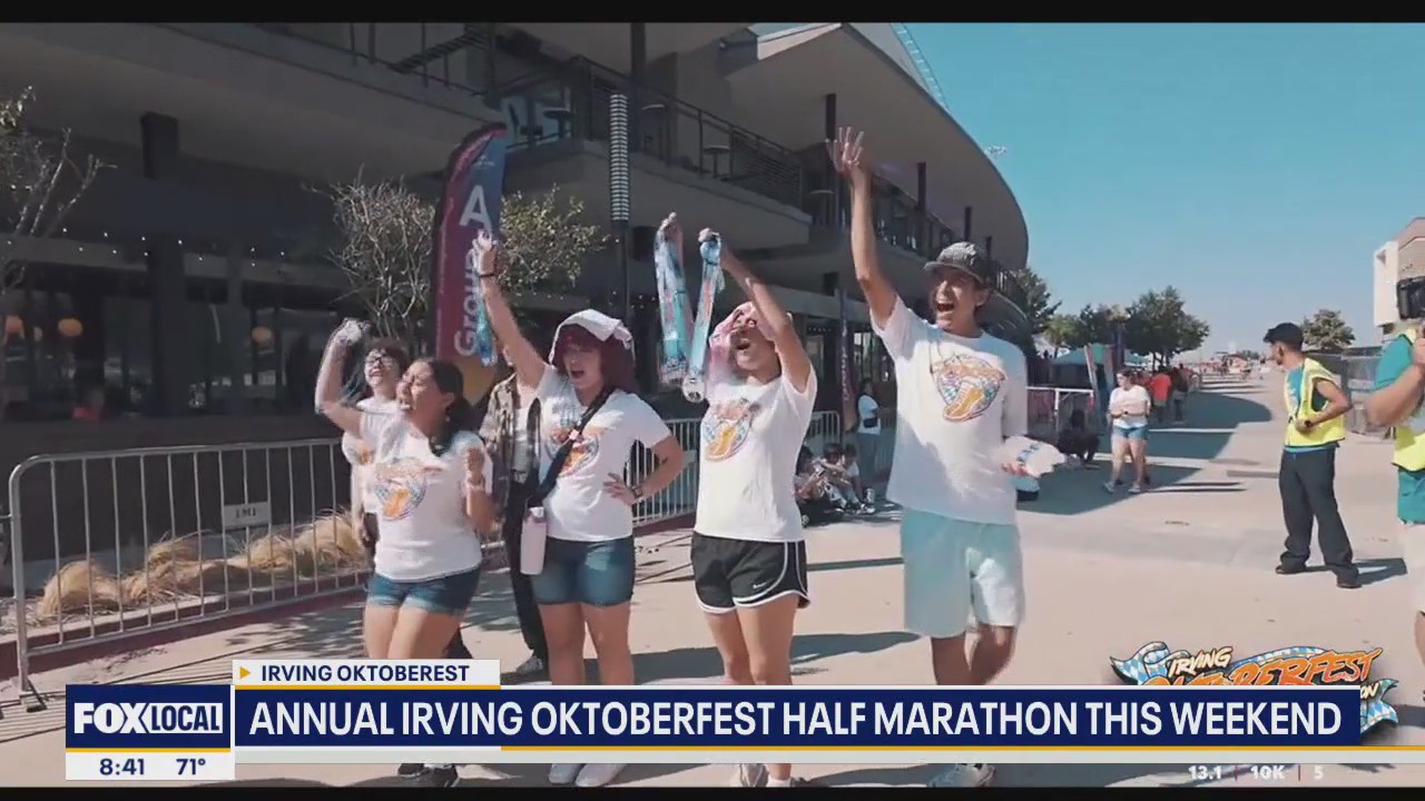 Irving Oktoberfest half marathon this weekend