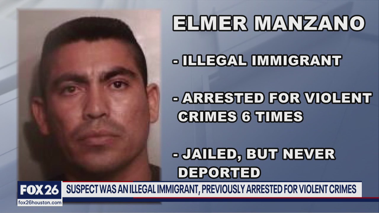Illegal immigrant Elmer Manzano charged with killing HPD Sgt. Preston