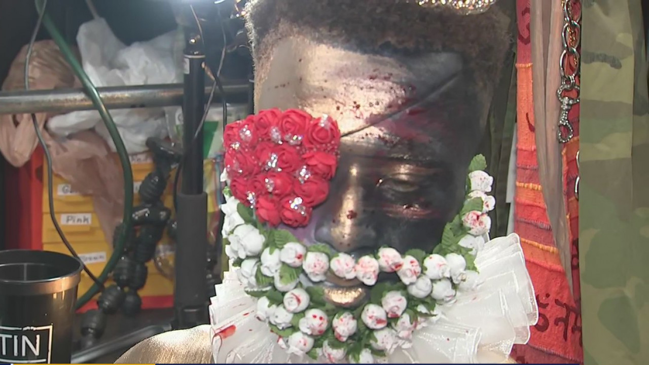 Halloween costume ideas with body paint