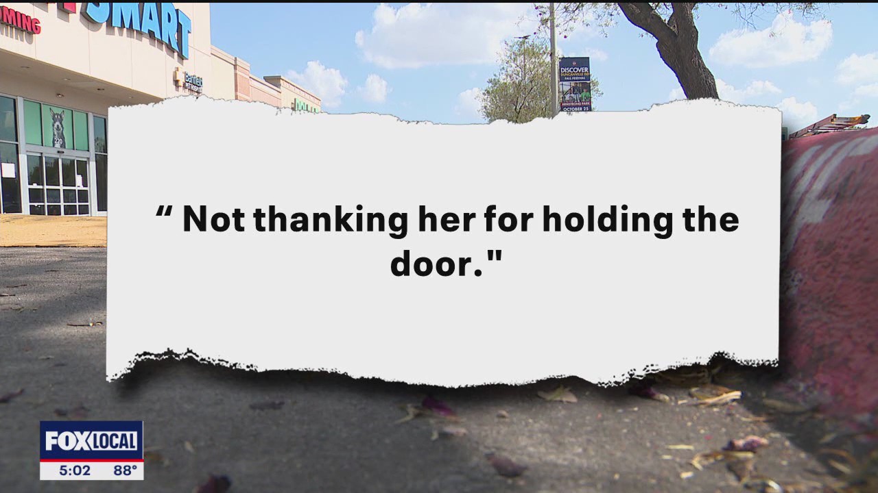 Woman killed after argument over not saying 'thank you'