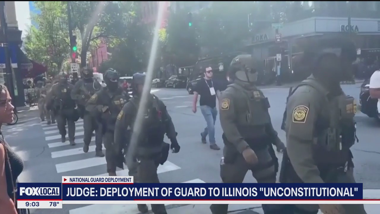 Judge rules against deployment of National Guard to IL