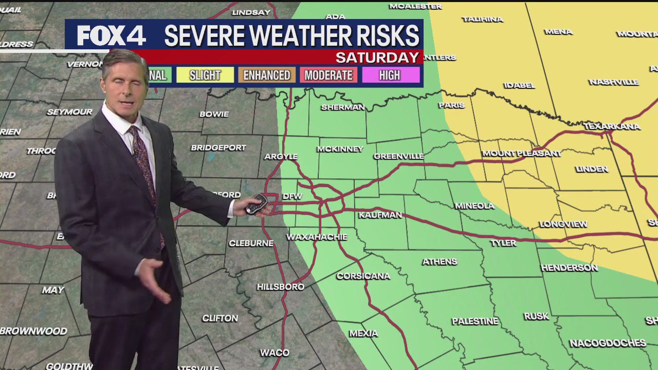 Dallas weather: October 16 evening forecast