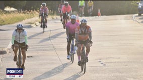 Bike ride supports breast cancer awareness