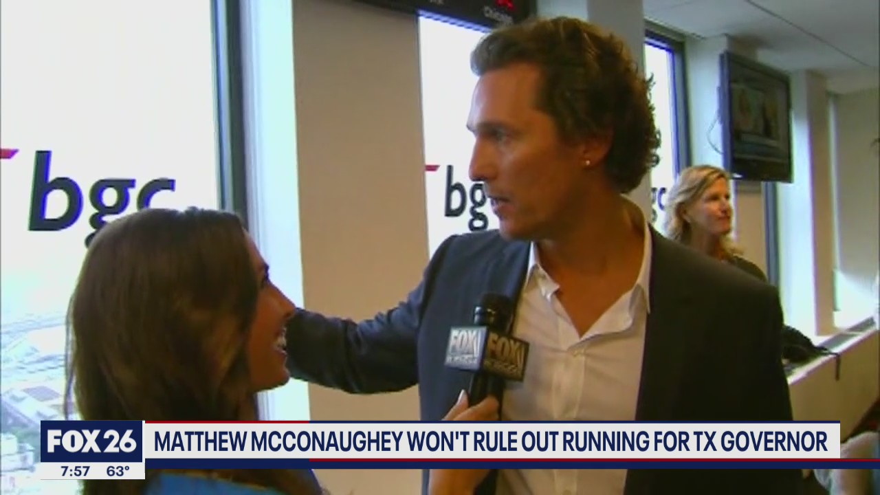 Matthew McConaughey for governor