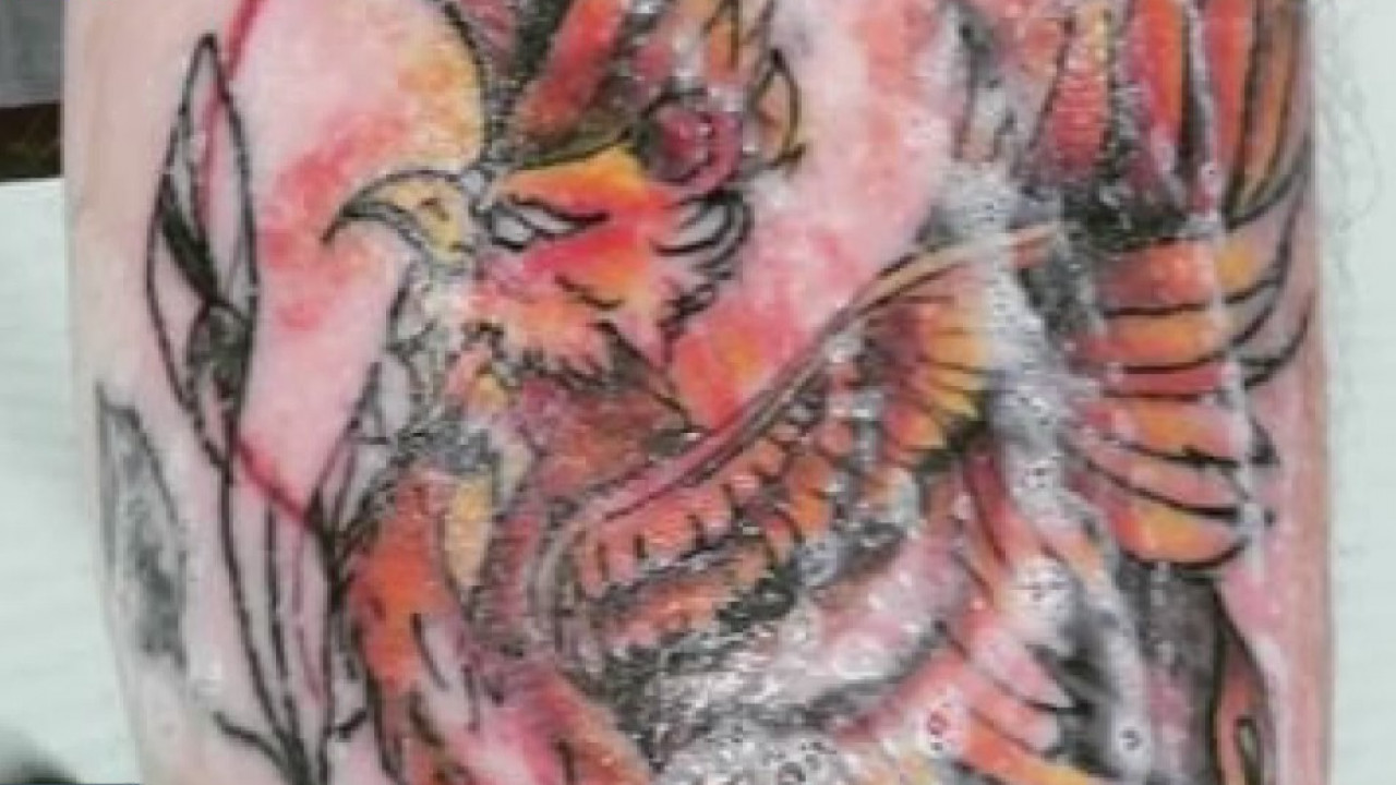 Tattoo artist helping heal others