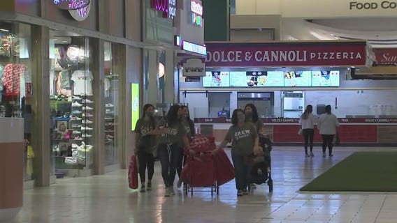 Black Friday shopping at Memorial City Mall in Houston