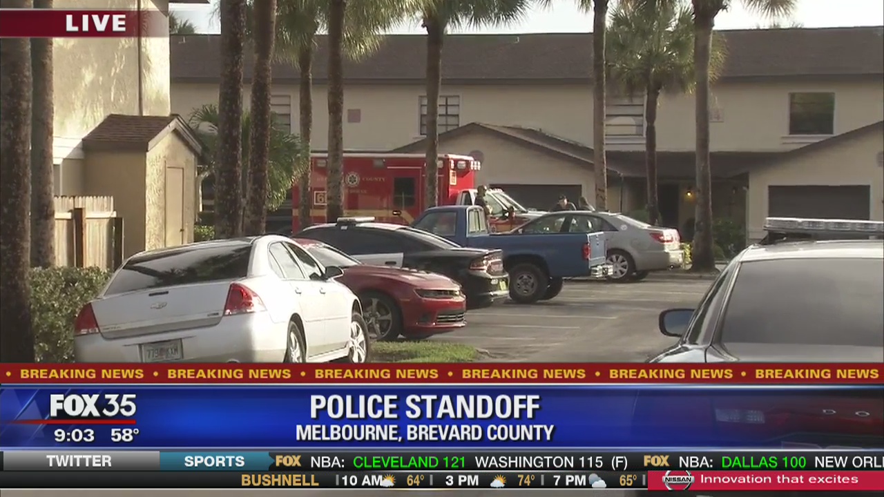 Police standoff in Melbourne | FOX 35 Orlando