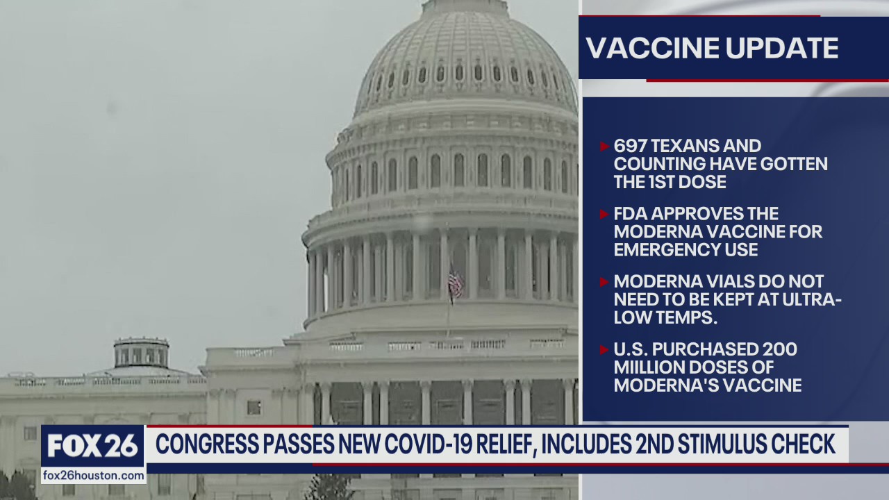 2 vaccines and more revisions on the economic help