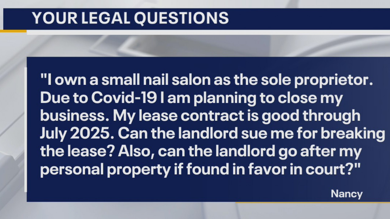 Your Legal Questions: Dropping your commercial lease, felony case discoveries