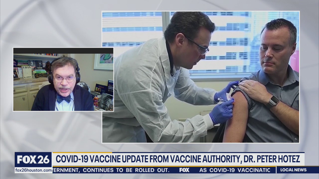 Dr. Peter Hotez talks about the vaccine roll-out