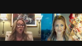 Inspirational speakers encouraging all to continue looking forward