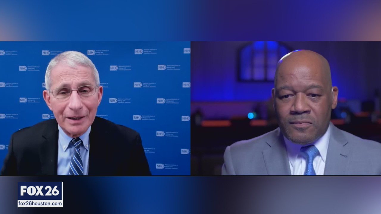 Houston-area pastor interviews Dr. Fauci to ease vaccine concerns in the Black community