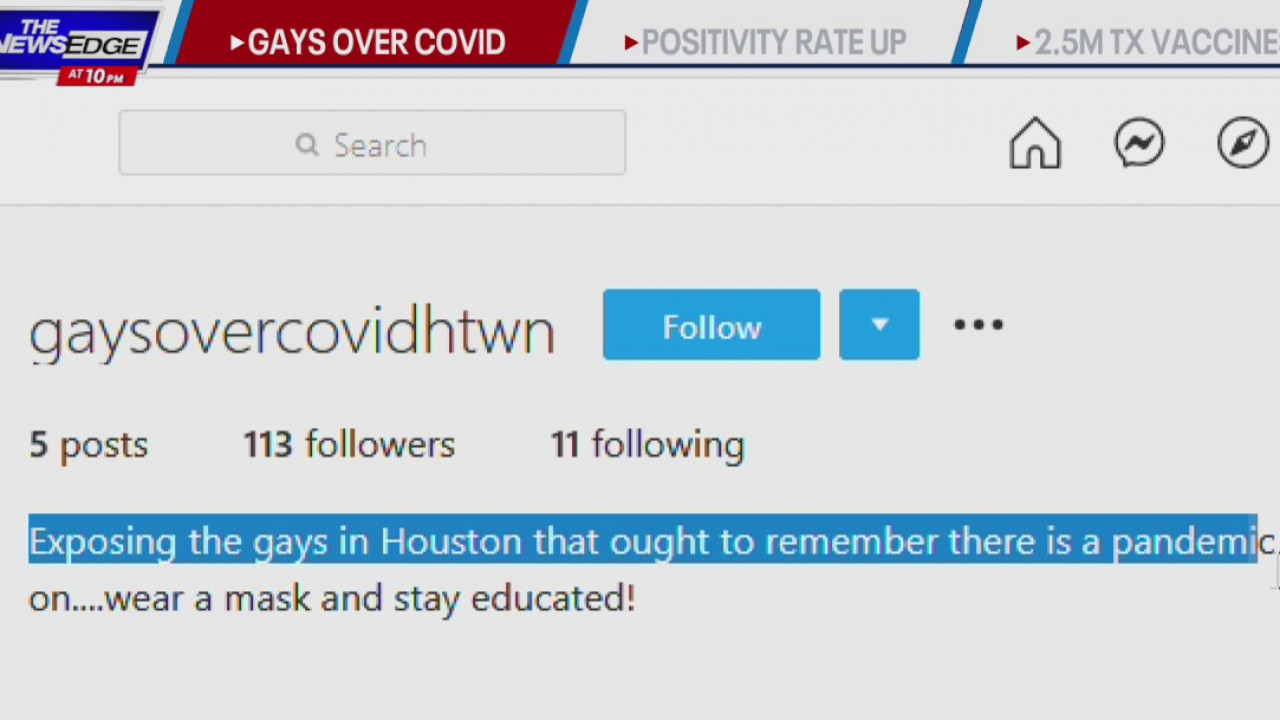 Houston pandemic police target gatherings in gay community