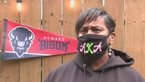 Friends of Vice President Kamala Harris watch historical Inauguration