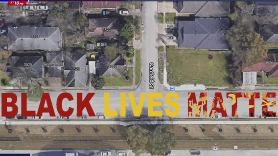 Black Lives Matter mural going up this weekend in Houston