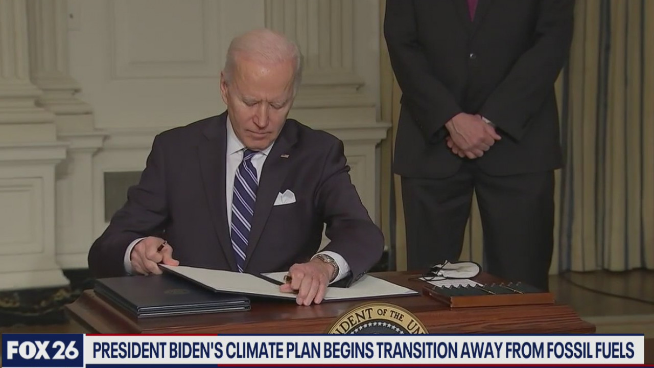 Climate change actions and Texas oil