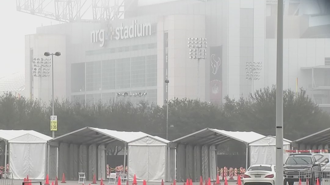 NRG Stadium is one of three FEMA mass vaccination sites