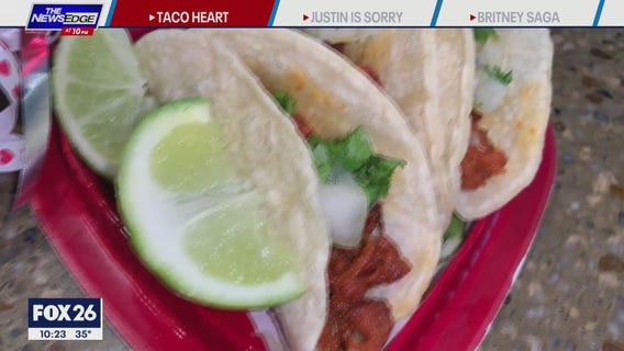Do It Yourself Valentine's Taco Trays