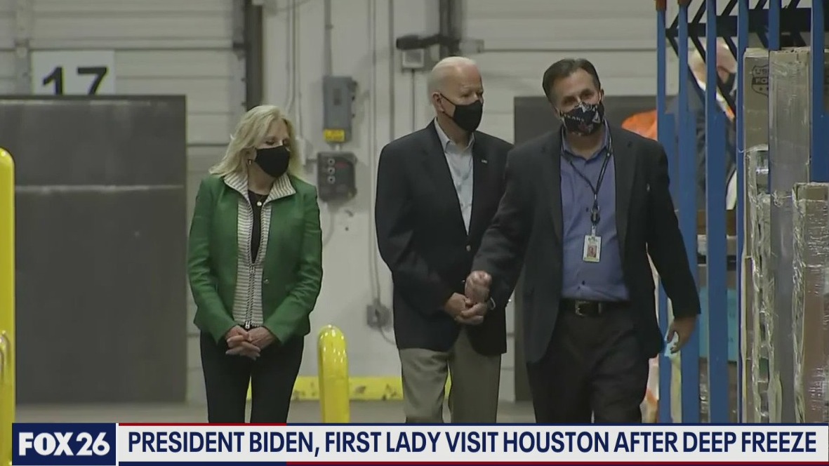 President Biden visits Houston