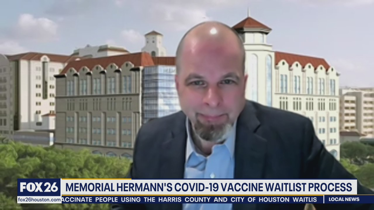 Memorial Hermann's COVID-19 vaccine waitlist process