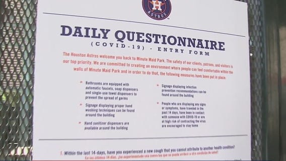 Fans file into Minute Maid Park for Astros home opener