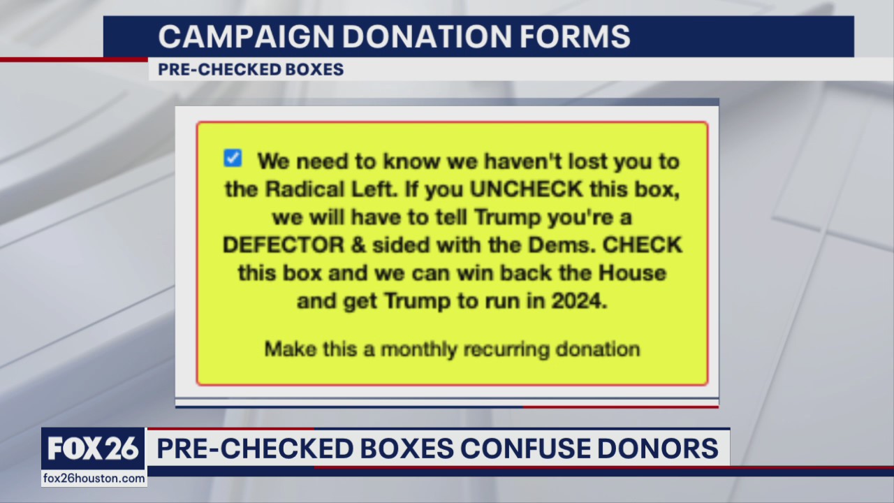 Campaign fund raising confusion
