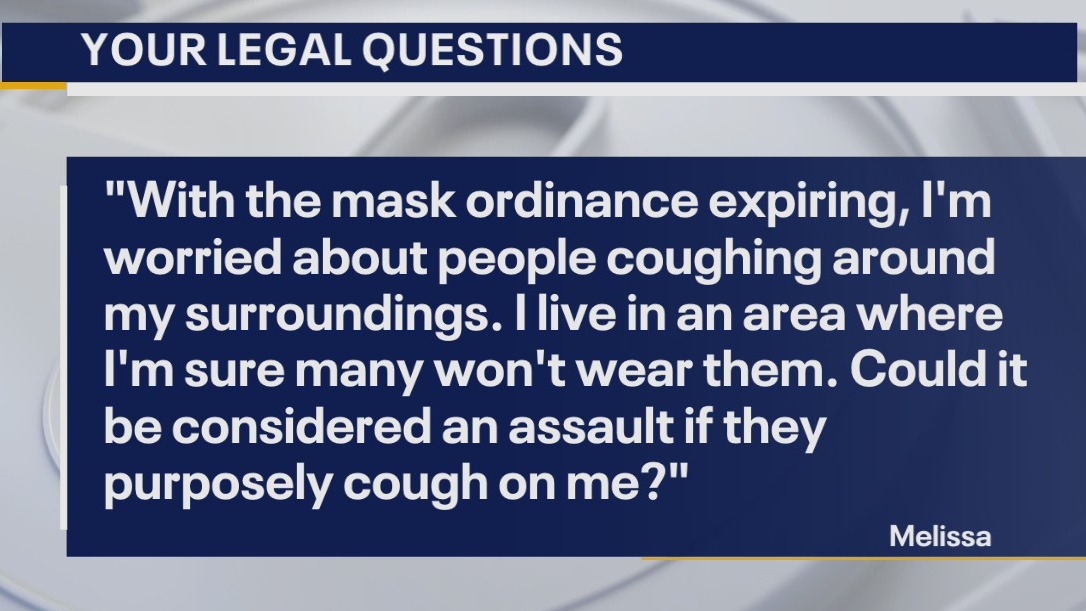 Your Legal Questions: Coughing as assault; truck sale