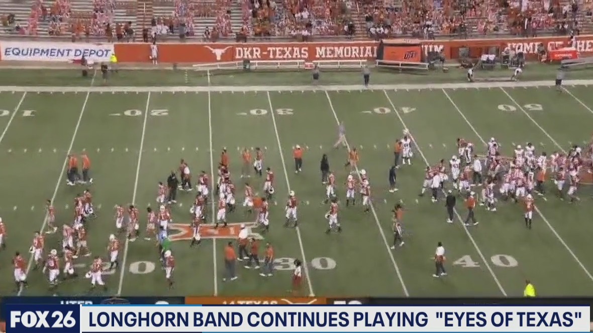 Longhorn Band will continue to play The Eyes of Texas