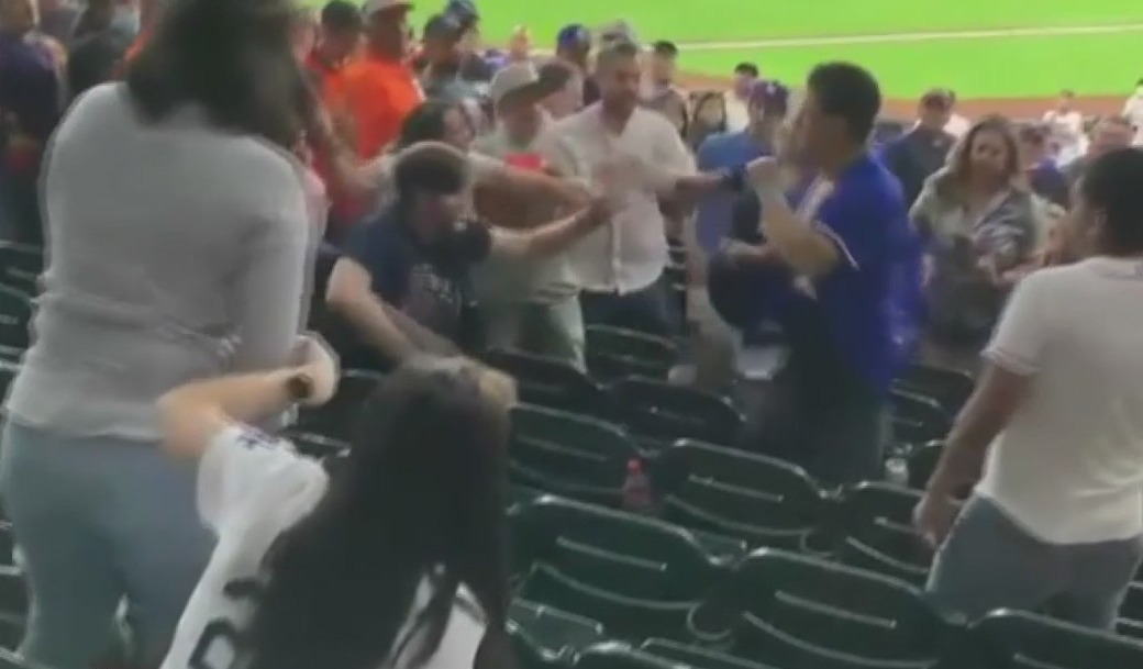 Witness shares what he saw happen before brawl at Astros-Dodgers game
