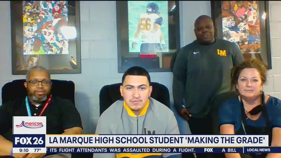 La Marque High School student is Making the Grade