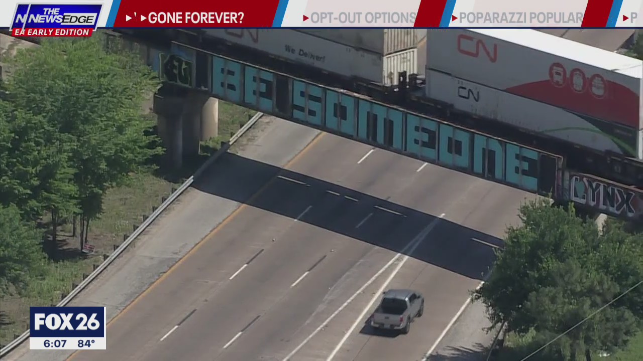 'Be Someone' graffiti gone for good?