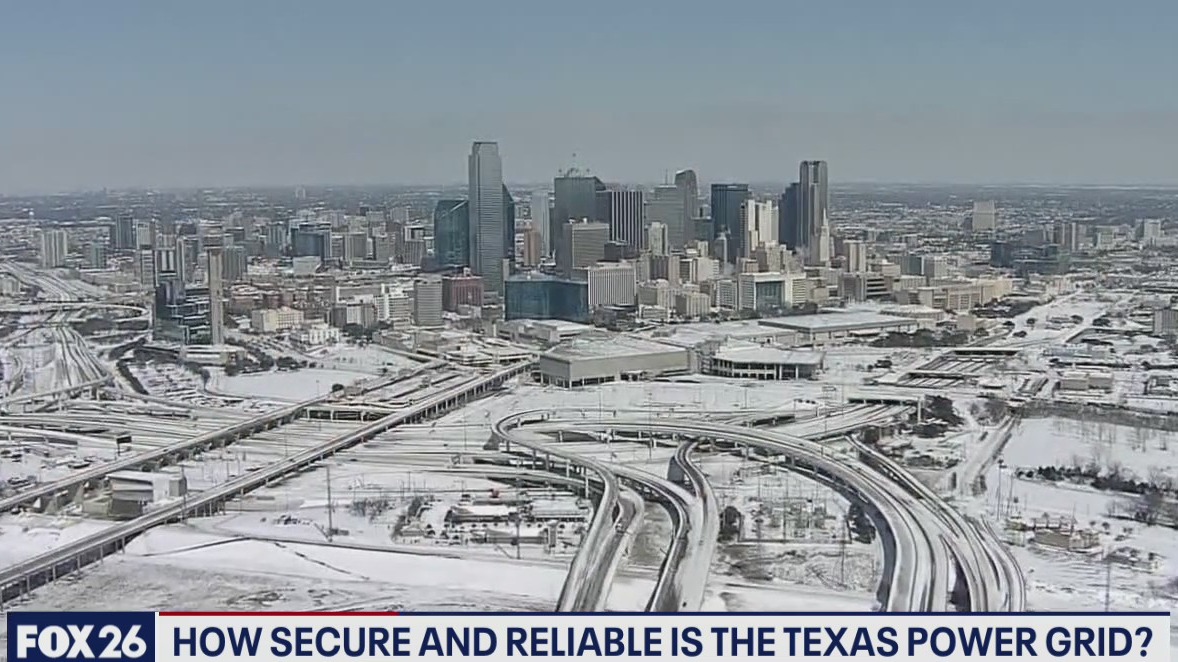 The Texas power grid