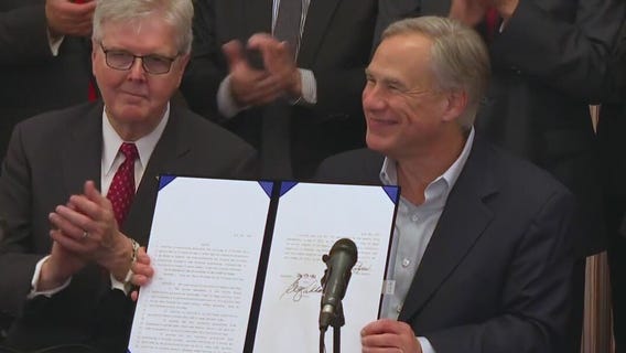 Gov. Abbott signs 7 gun bills including permitless carry