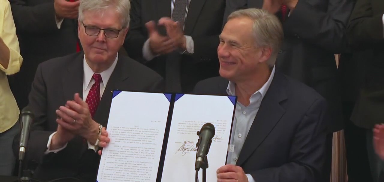 Gov. Abbott signs 7 gun bills including permitless carry