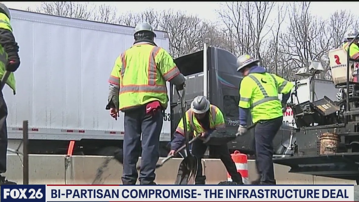 Bi-partisan compromise yields infrastructure deal