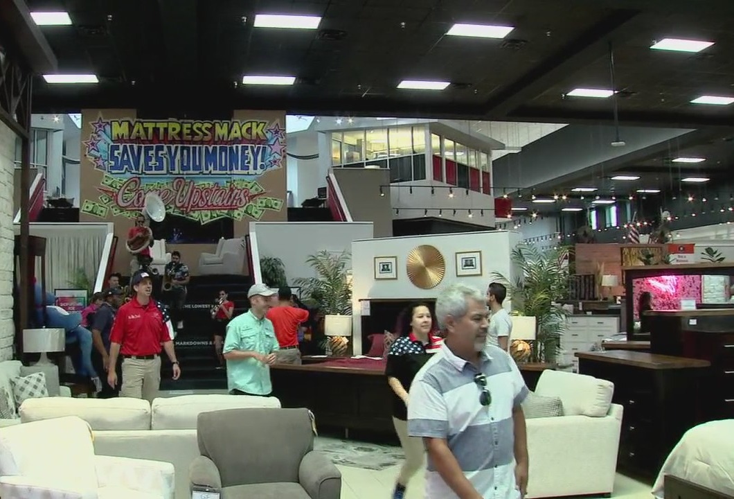 Celebrate Fourth of July with Mattress Mack at Gallery Furniture