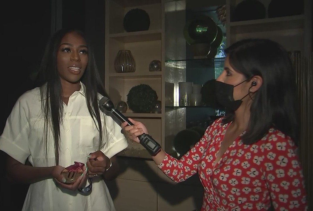 Loved ones sending warm wishes to Houston Olympic hopeful!