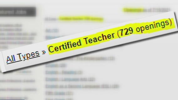 Houston ISD in need of over 700 teachers ahead of upcoming school year