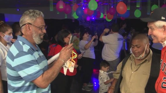 Gallery Furniture celebrating with neighbors living with autism