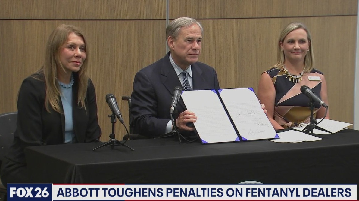 Abbott toughens laws and penalties on Fentanyl leaders