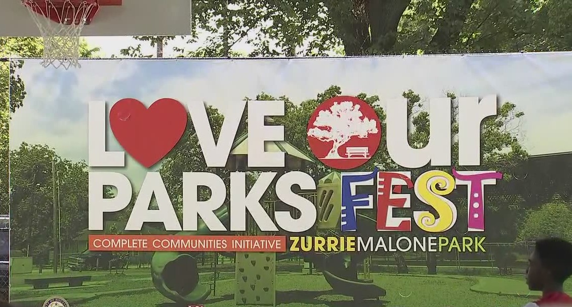Houston Mayor Sylvester Turner holds an inaugural 'Love Our Parks' fest in Third Ward