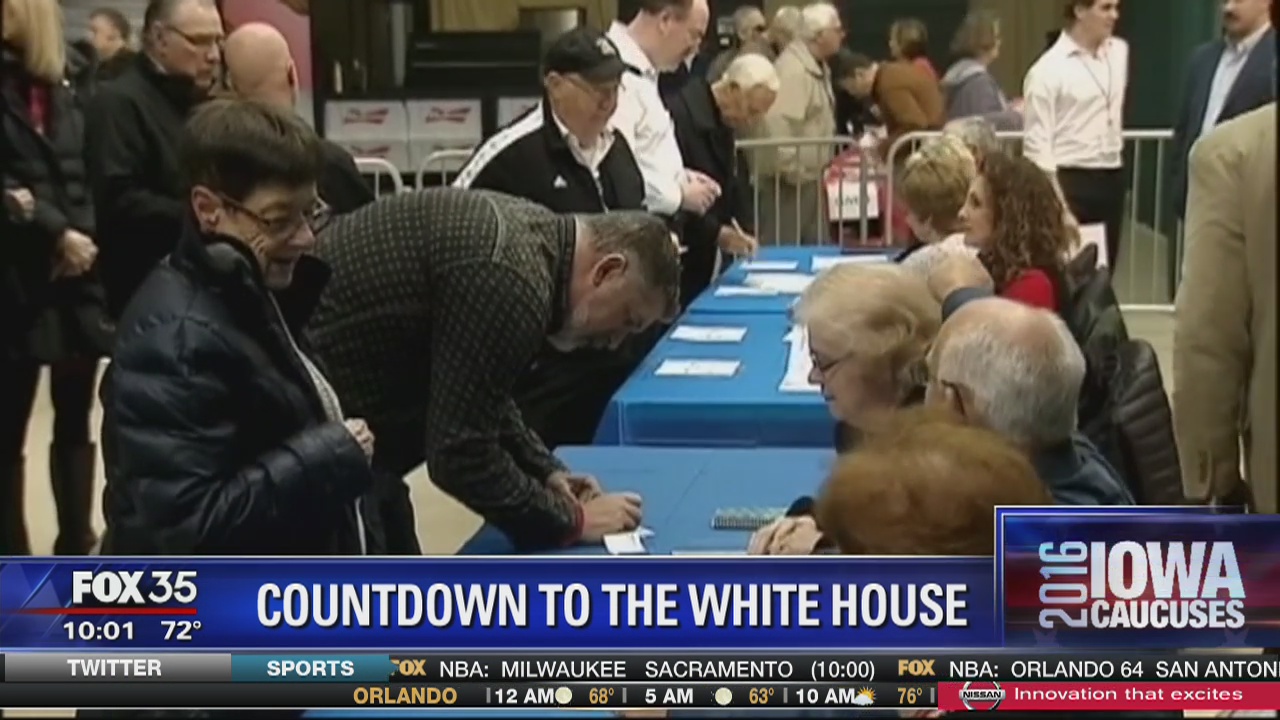 Iowa caucuses: Tight races for both parties