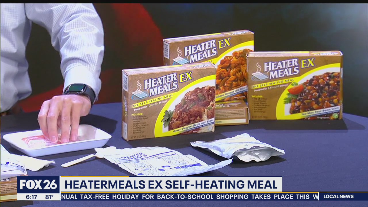 Hurricane Gear Test: Heater Meals Ex