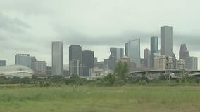 Demonstrators gather to protest expansion project in downtown Houston