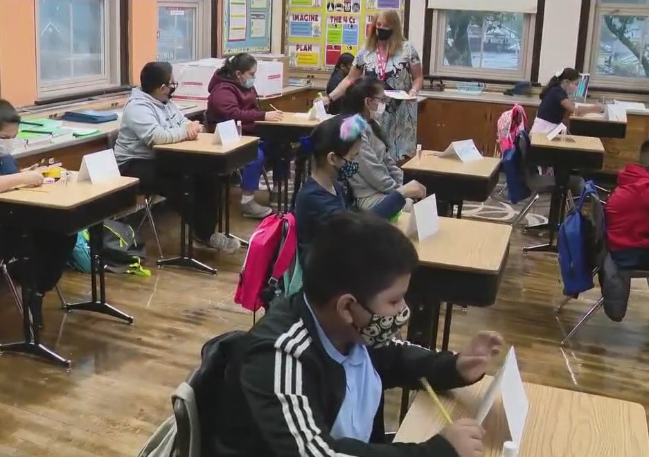 Making the case: Face masks for children in schools