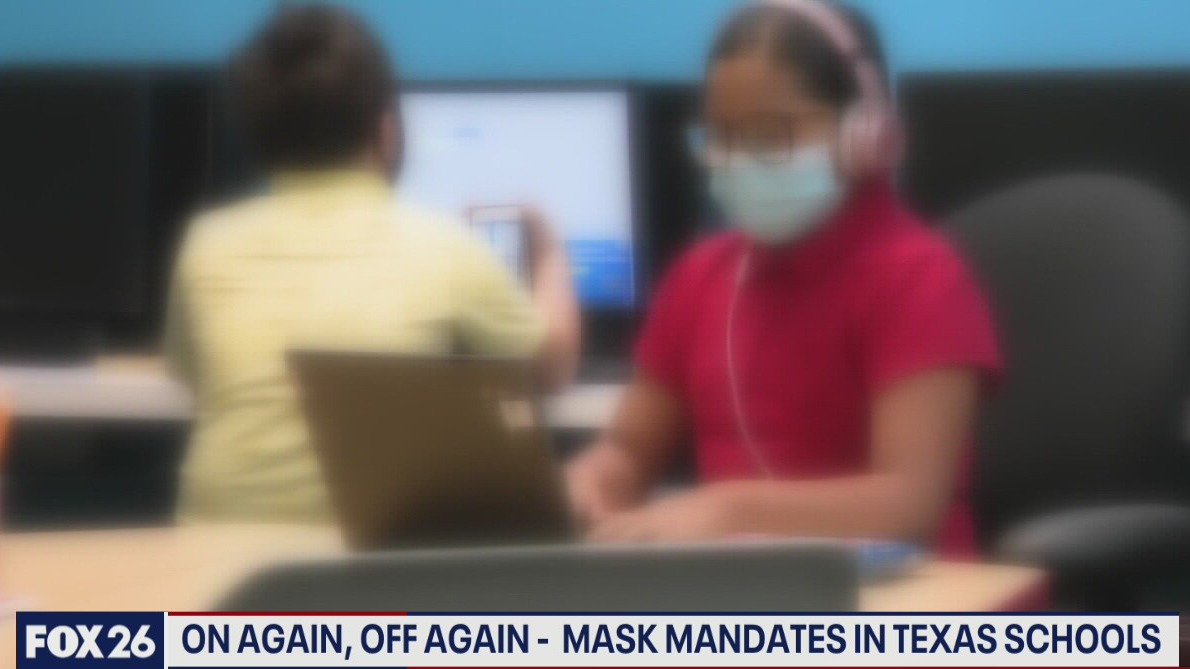 Mask Mandates encouraged and banned in Texas school districts