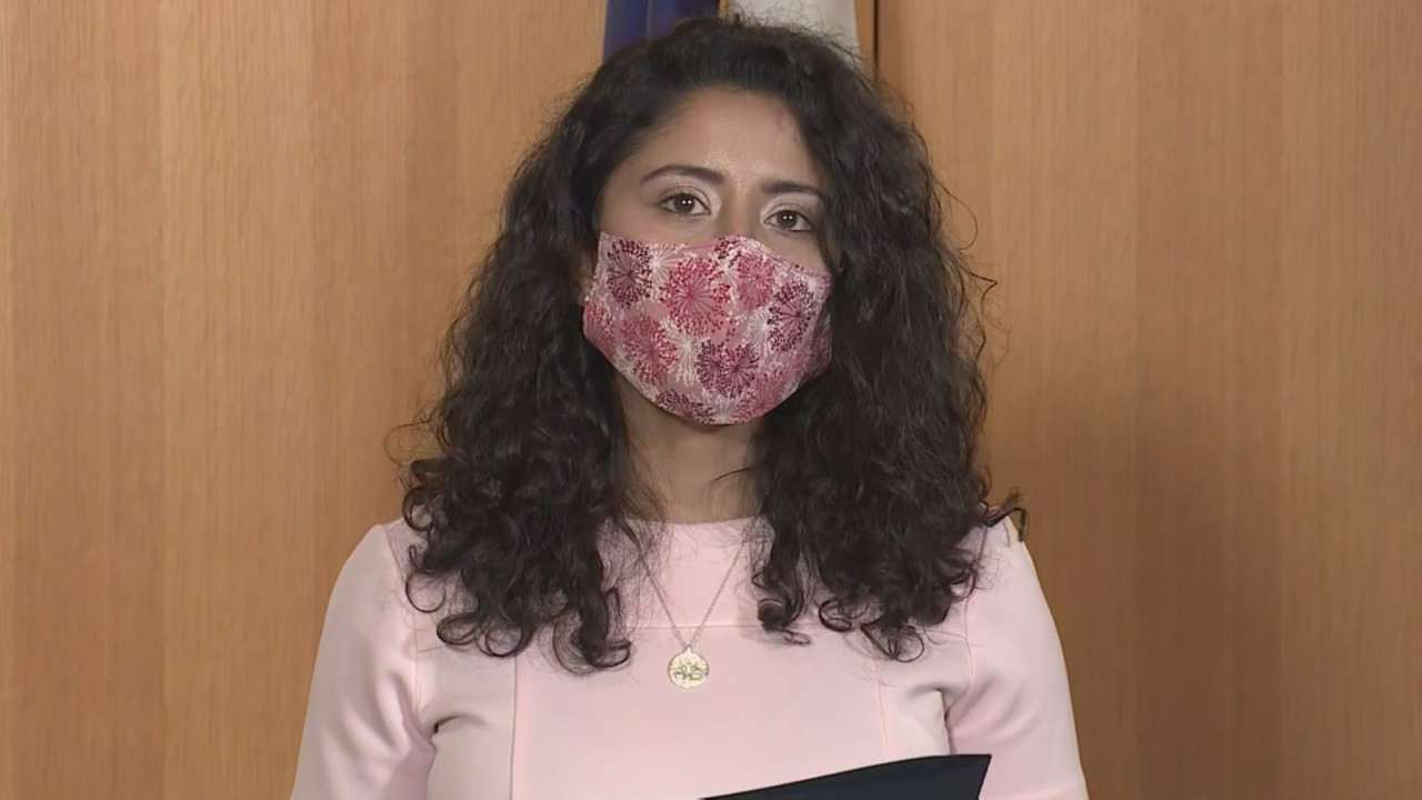 Harris Co. Judge Lina Hidalgo announce expansion of COVID-19 vaccination incentive program