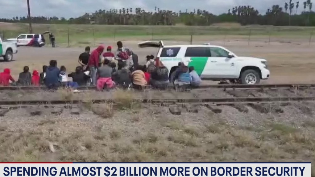 Increasing spending on border security