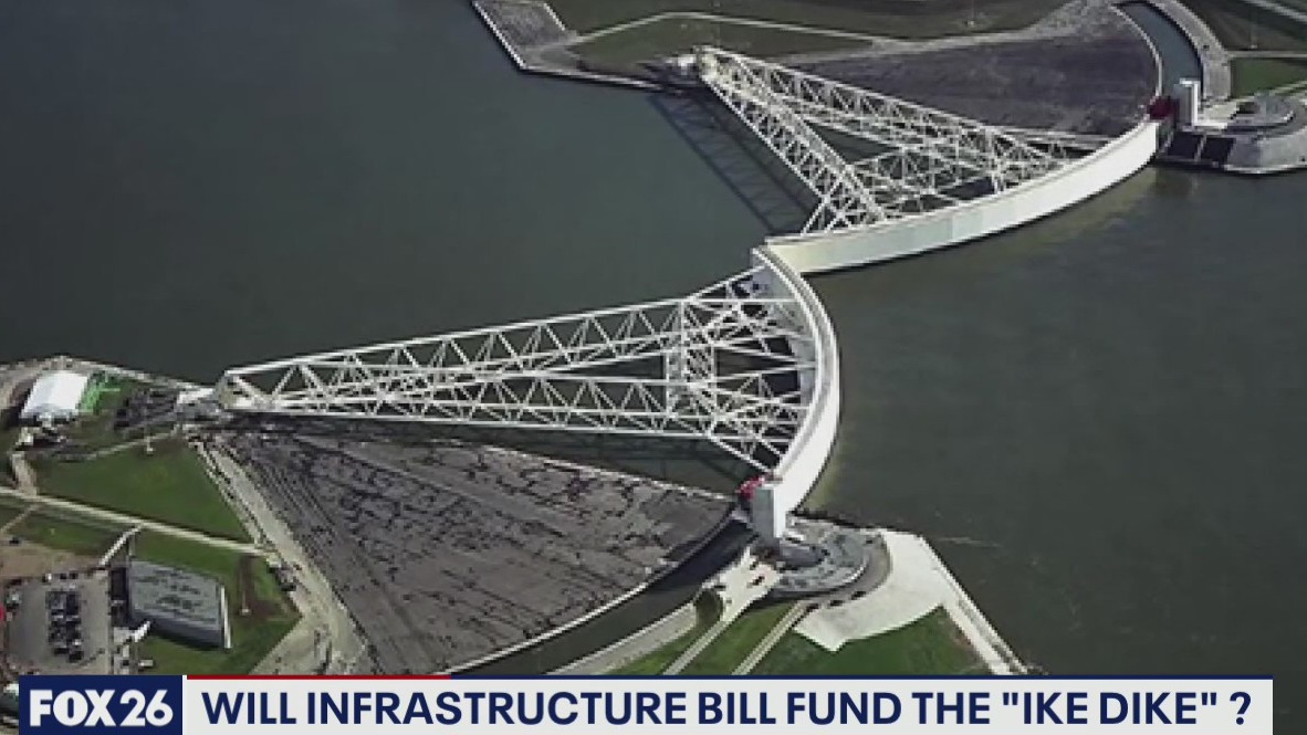 Infrastructure dollars and protecting the Texas coast.
